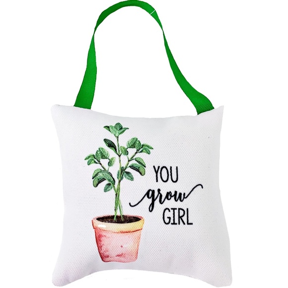 Heather Myers Other - "You Grow Girl" Hanging Pillow Farmhouse Gift